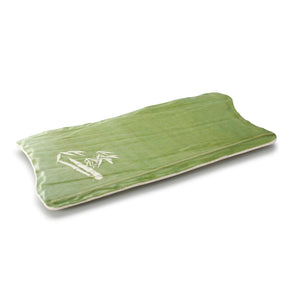 13.3 Inch Bamboo Color Irregular Melamine Serving Tray JM16964QSCZ
