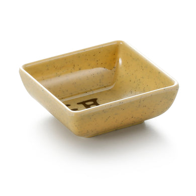 3 Inch Yellow Melamine Square Sauce Dish 74003CSF