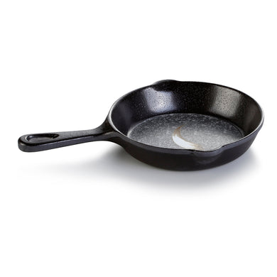Black Melamine Pan Plate with Handle 43102PM