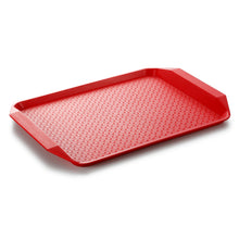 Load image into Gallery viewer, 43X30cm Non Slip Full Colors Rectangle Fast Food Serving Trays JB803TPBS